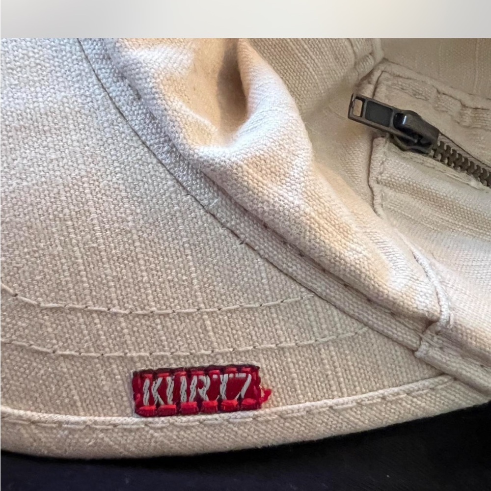 A. Kurtz Khaki Cap with Red Star and Chevron - Picture 4 of 4